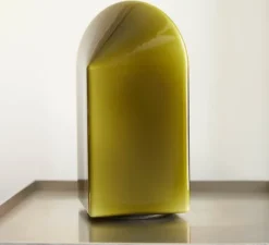 Lampe*HAY Lampe à poser, Parade 240, , LED, dim, 2800K, 150 lm, Ø15,5cm, H24cm - vert mousse
