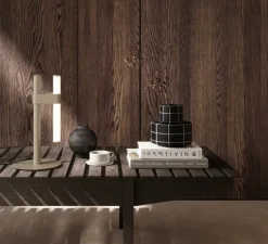 Lampe à poser, Paralela, greige, LED, dim, 2700K, 315 lm, Ø19,8cm, H37,4cm - Axolight