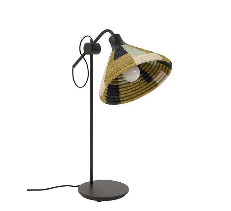 Lampe à poser, Parrot, vert, Ø26cm, H62cm - Forestier