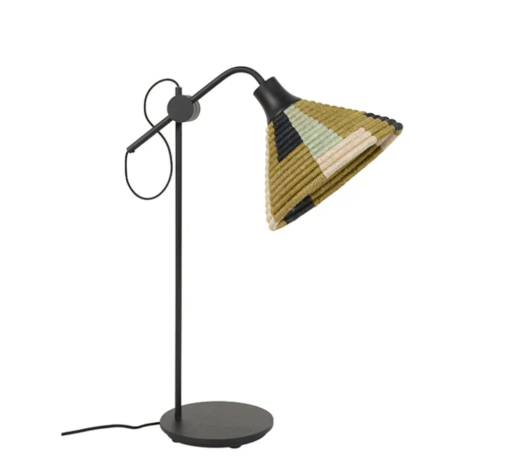 Lampe à poser, Parrot, vert, Ø26cm, H62cm - Forestier