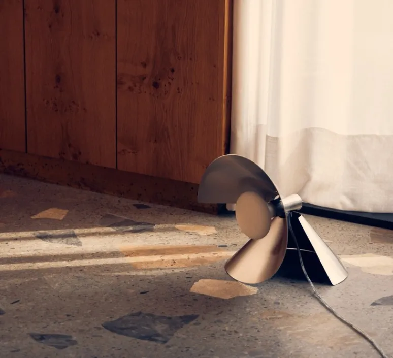 Lampe*Frandsen Lampe à poser, Peel, , L27,5cm, H27,9cm - acier inoxydable brossé