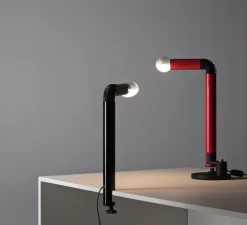 Lampe*Stilnovo Lampe à poser, Periscopio, , L29,9cm, H67,9cm - rouge