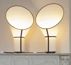 Lampe*DesignHeure Lampe à poser, Petit Cargo, , H67cm - blanc, noir