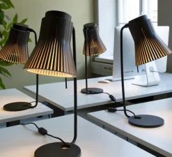Lampe à poser, Petite 4620, noir, LED, L20cm, H56cm - Secto Design