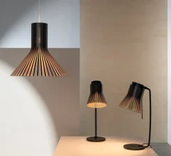 Lampe à poser, Petite 4620, noir, LED, L20cm, H56cm - Secto Design