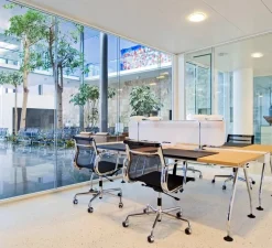 Lampe*Louis Poulsen Lampe à poser, PH 3/2, , Ø29cm, H47,2cm - chrome