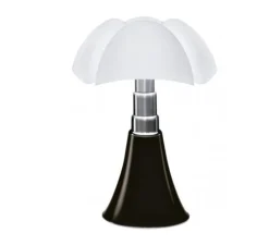 Lampe*Martinelli Luce Lampe à poser, PIPISTRELLO, foncé, dim, 2700K, 1400lm, Ø55cm, H86cm - Martinelli-luce Marron