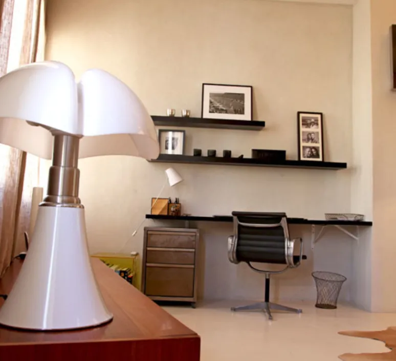 Lampe*Martinelli Luce Lampe à poser, PIPISTRELLO, , Ø55cm, H86cm - Martinelli-luce blanc