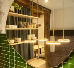 Lampe*Martinelli Luce Lampe à poser, PIPISTRELLO, , Ø55cm, H86cm - Martinelli-luce blanc