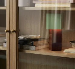 Lampe à poser, Pivot ATD7, rouille, menthe, IP44, Ø10cm, H26cm - Andtradition