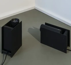 Lampe à poser, pour tableau, Plint, noir, LED, 2700K, 900lm, L18,7cm, H12,7cm - Ilti Luce