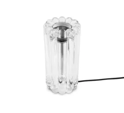 Lampe*Tom Dixon Lampe à poser, Press, , LED, dim, 2700K, 500 lm, Ø11,2cm, H23,5cm - transparent
