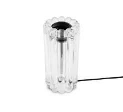 Lampe*Tom Dixon Lampe à poser, Press, , LED, dim, 2700K, 500 lm, Ø11,2cm, H23,5cm - transparent