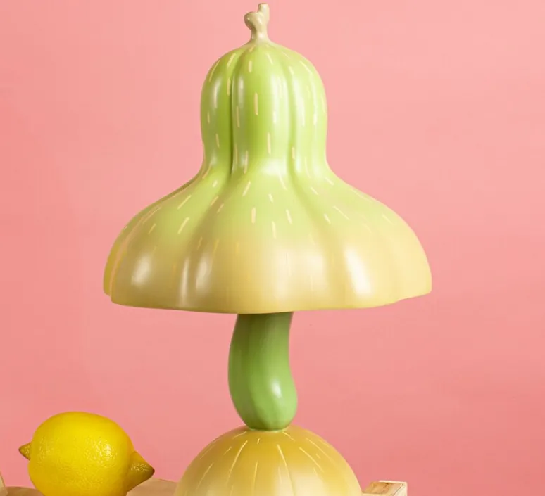 Enfants|Lampe*Seletti Lampe à poser, Pumpkin, Vitamin, , Ø27cm, H42cm - vert