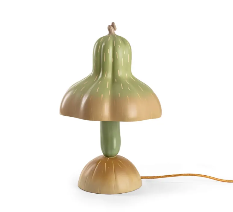Enfants|Lampe*Seletti Lampe à poser, Pumpkin, Vitamin, , Ø27cm, H42cm - vert
