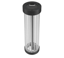 Lampe*SLV Lampe à poser, Quimera, , LED, dim, 2700-3000K, 120 lm, Ø8cm, H27,7cm - bronze foncé mat