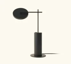Lampe à poser, Rafaela, noir mat, LED, 3000K, 1050 lm, Ø11cm, H41cm - Robin
