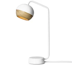 Lampe à poser, Ray , blanc, L12cm, H40cm - Mater