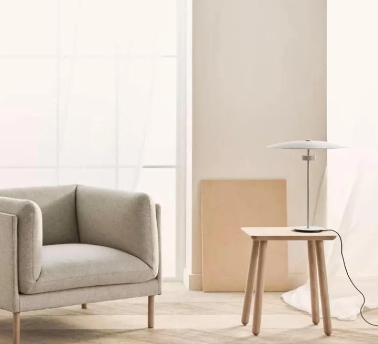 Lampe*Bolia lampe à poser, Reflection, , 3000K, L40cm, H45,5cm - gris