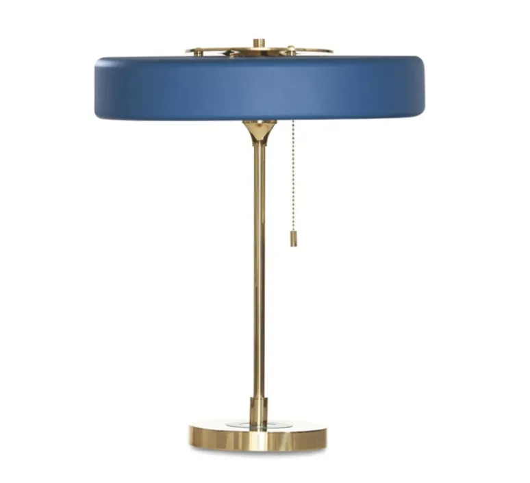 Lampe*Bert frank Lampe à poser, Revolve, , LED, Ø35cm, H42cm - bleu