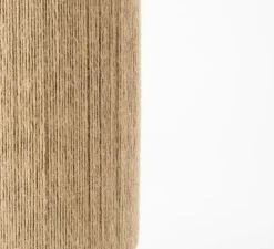 Lampe à poser, Ro, jute, Ø23cm, H40cm - Made by Hand