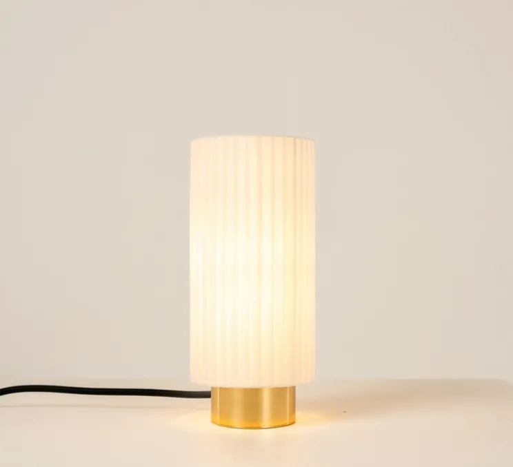 Lampe à poser, Ruban 07-20, laiton poli, Ø10cm, H23cm - CVL