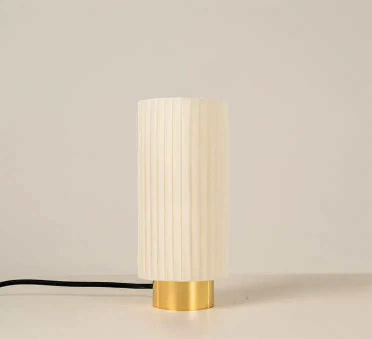 Lampe à poser, Ruban 07-20, laiton poli, Ø10cm, H23cm - CVL