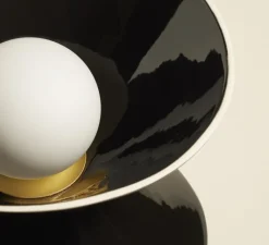 Lampe*Sarah Lavoine Lampe à poser, Sablier, , Ø28,5cm, H19cm - noir