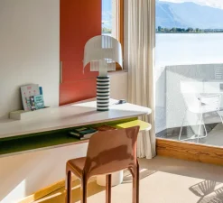 Lampe à poser, Shogun, noir et blanc, Ø32cm, H59,5cm - Artemide