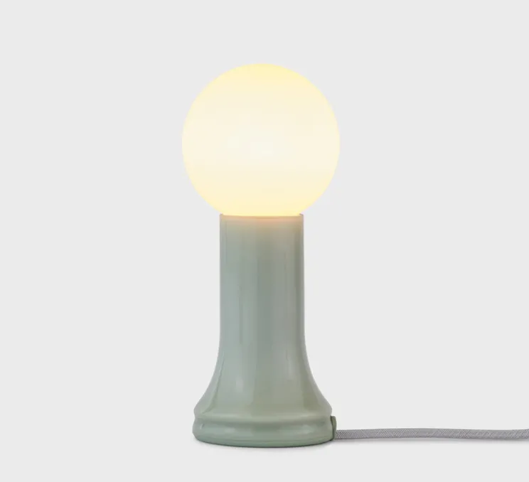 Lampe à poser, Shore, Vert d'eau, Ø9,5cm, H22,5cm - Tala