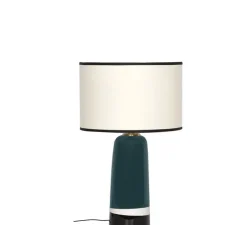 Lampe à poser, Sicilia, bleu Sarah, Ø30cm, H49cm - Sarah Lavoine