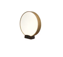 Lampe*Belid Lampe à poser, Solmate, , LED, dim, 2700-4100K, 890 lm, Ø40cm, H43,5cm - chêne