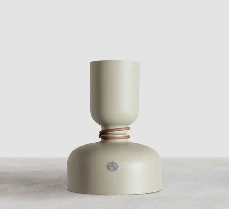 Lampe*A-N-D Lampe à poser, Spotlight Volumes, A/C, , Ø28cm, H35cm - marron sauge