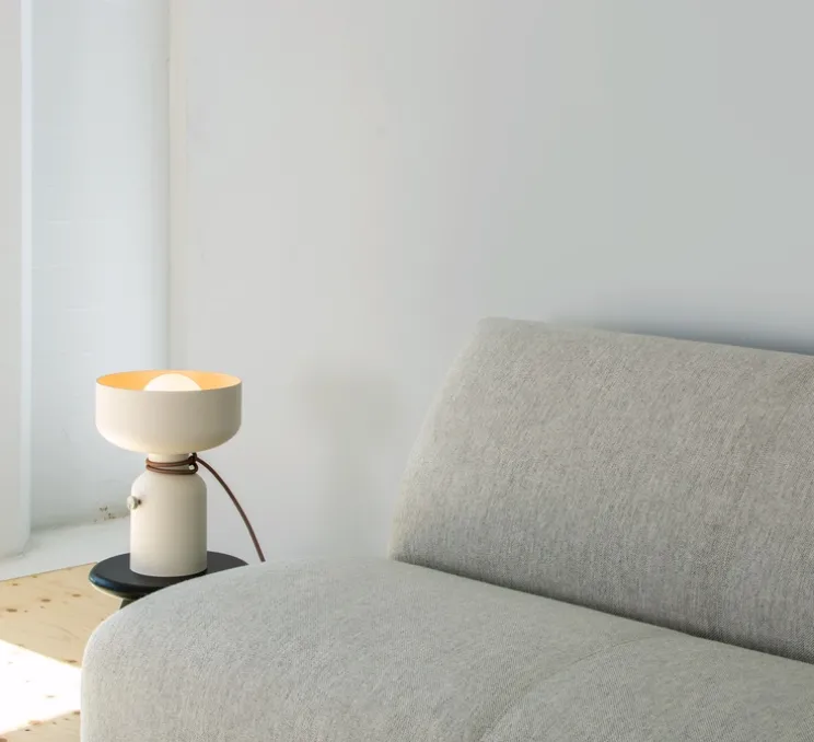 Lampe à poser, Spotlight Volumes, C/A, blanc vanille, Ø28cm, H35cm - A-N-D