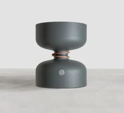 Lampe*A-N-D Lampe à poser, Spotlight Volumes, A/A, , Ø28cm, H30cm - gris avocat
