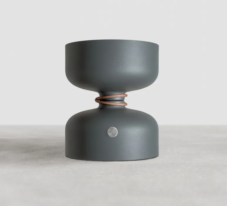 Lampe*A-N-D Lampe à poser, Spotlight Volumes, A/A, , Ø28cm, H30cm - gris avocat