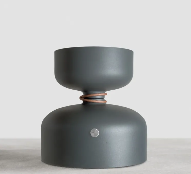 Lampe à poser, Spotlight Volumes, B/A, gris avocat, Ø35cm, H35cm - A-N-D