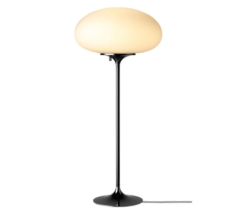 Lampe à poser, Stemlite, Black Chrome, Ø32cm, H70cm - Gubi