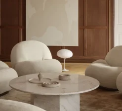 Lampe à poser, Stemlite, Pebble Grey, Ø32cm, H42cm - Gubi