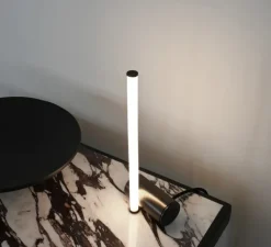 Lampe à poser, Stick, blanc, bronze, LED, 2400K, lm, L10cm, H30,5cm - 101 Copenhagen