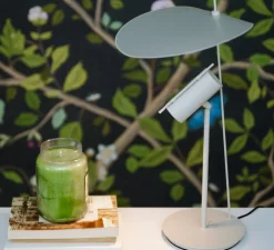 Lampe*OliveLab Lampe à poser, Stilla, , LED, dim, 2700K, 1500 lm, Ø25cm, H50cm - beige