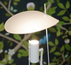 Lampe à poser, Stilla, beige, LED, dim, 2700K, 1500 lm, Ø25cm, H50cm - OliveLab