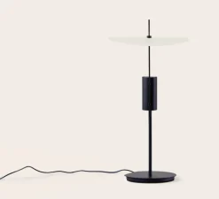 Lampe*OliveLab Lampe à poser, Stilla, , LED, dim, 2700K, 1500 lm, Ø25cm, H50cm - noir et blanc