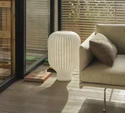 Lampe à poser, Strand, blanc, dim, Ø40cm, H59cm - Muuto