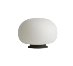 Lampe*Frandsen Lampe à poser, Supernate, , Ø28cm, H23,6cm - blanc, noir