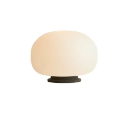 Lampe*Frandsen Lampe à poser, Supernate, , Ø28cm, H23,6cm - blanc, noir