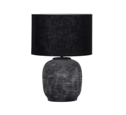 Lampe à poser, Tahi , noir, Ø46cm, H65cm - House Doctor