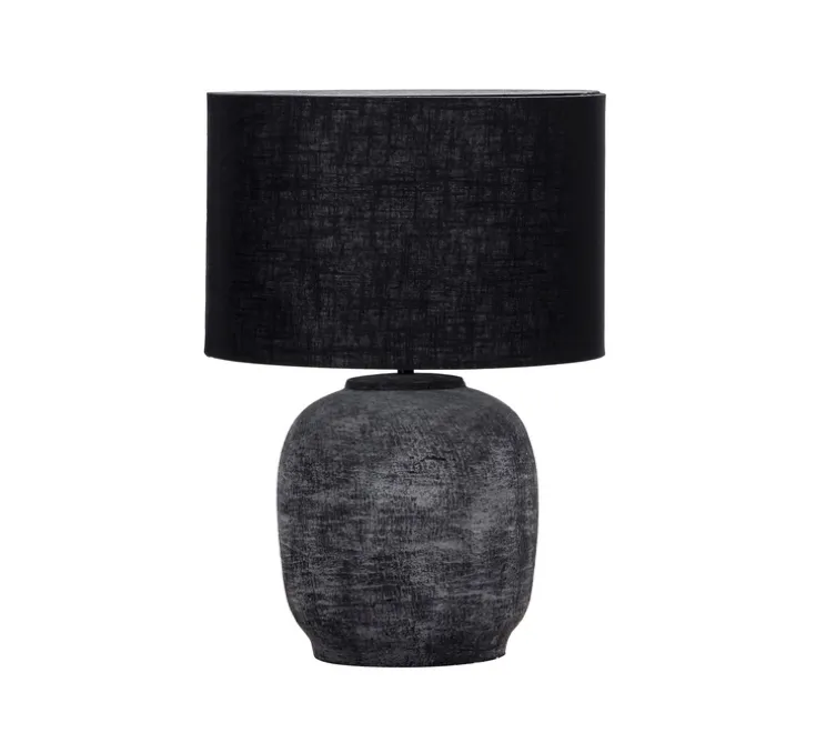 Lampe à poser, Tahi , noir, Ø46cm, H65cm - House Doctor