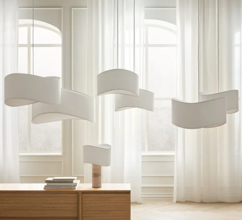 Lampe*Bolia Lampe à poser, Tajo, , Ø30cm, H45cm - ivoire, travertin