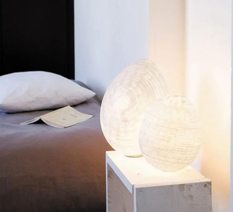Lampe à poser, TAMAGO, blanc, H22cm - Celine-Wright